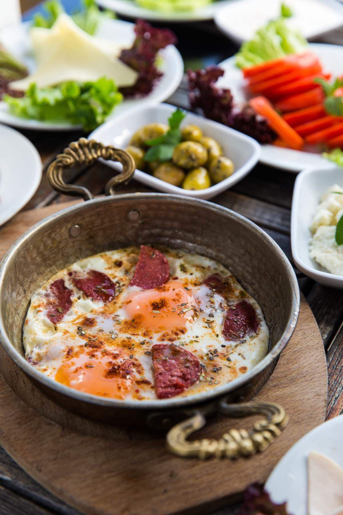 Yemek fotoğraf çekimi - kahvaltı